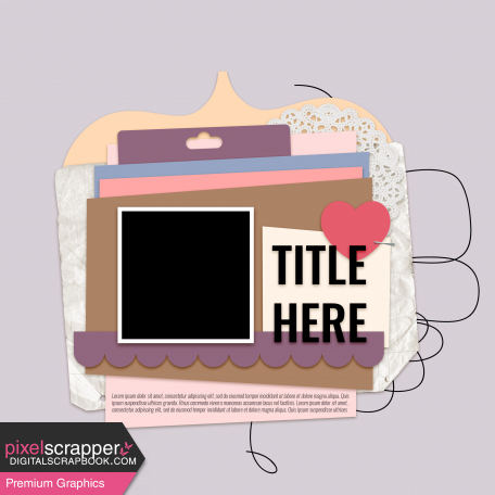 Layout Templates Kit #71 - Template 71A