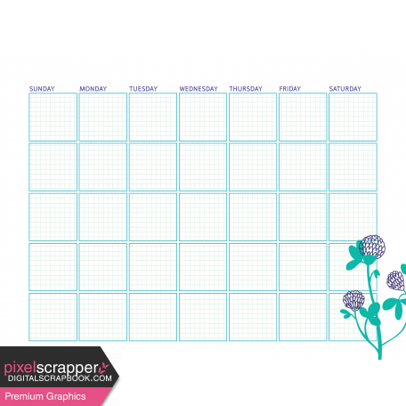 Good Life June 21_Planner-Calendar blank