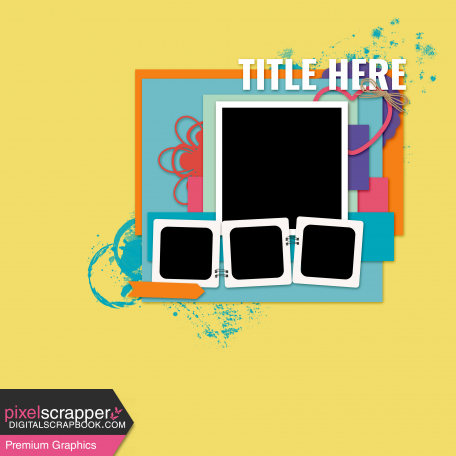 Layout Templates Kit #72 - Template 72a