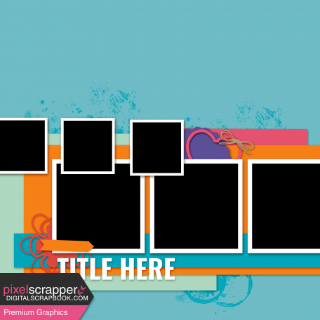 Layout Templates Kit #72 - Template 72b