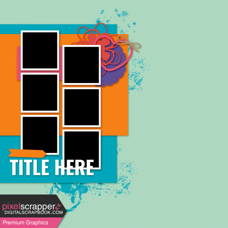 Layout Templates Kit #72 - Template 72c