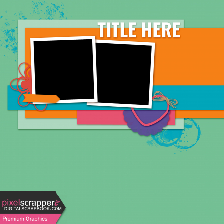 Layout Templates Kit #72 - Template 72e