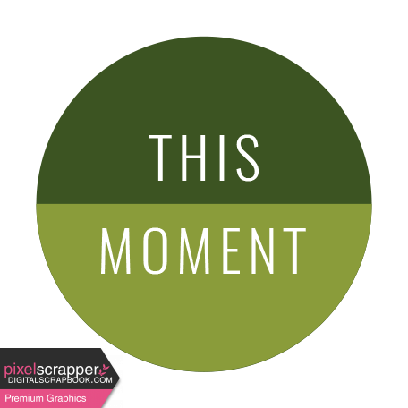 The Good Life: September 2021 Labels Kit - this moment