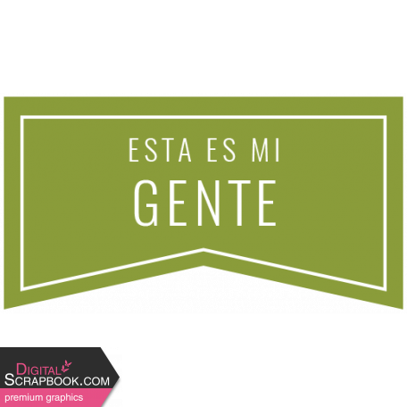 Good Life Sep 21_Español-Label Banner Half-Esta Es Mi Gente