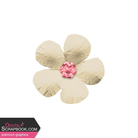 Thanksgiving Elements #2: Flower- Cream