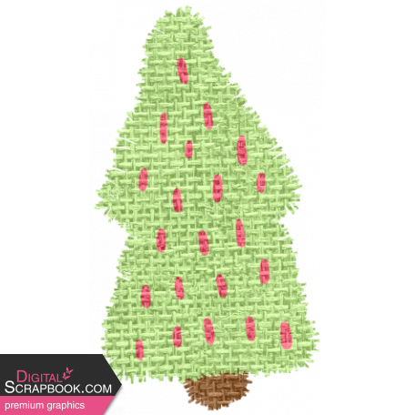 The Good Life: December 2021 Elements- Burlap Christmas Tree