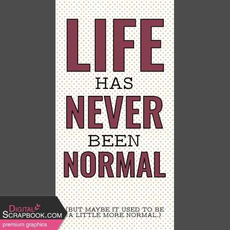 The Good Life November 2021 Journal Me Kit_Life Has Never Been Normal