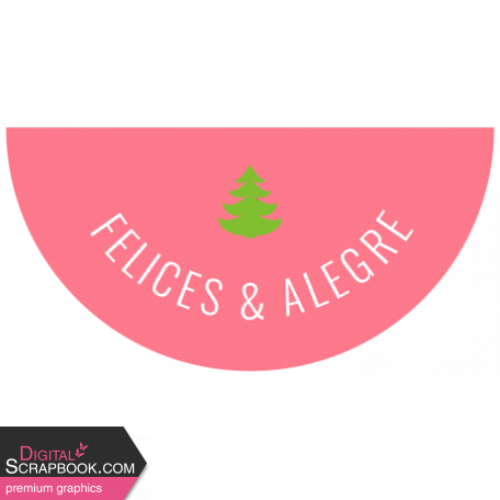 Good Life December 2021: Label Español- Felices And Alegre Pink