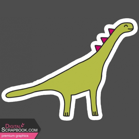 Good  Life: January 2022- Sticker Dino