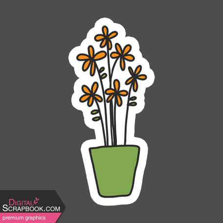 Good  Life: January 2022- Sticker Flowers