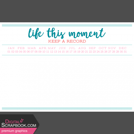 The Good Life: February 2022 Pocket Cards Kit_Life This Moment 4x6