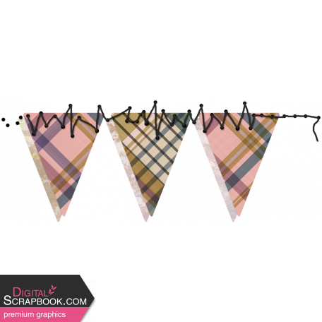 The Good Life: March 2022 Elements - bunting 1