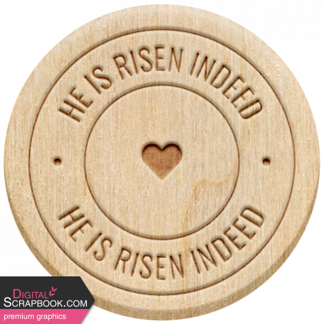 The Good Life: April 2022 Elements - Birch label He is risen