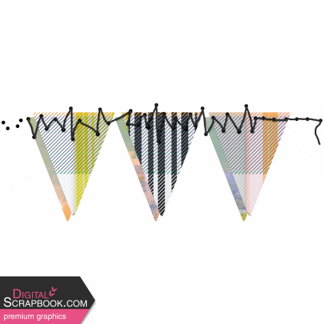 The Good Life: April 2022 Elements - Bunting 1