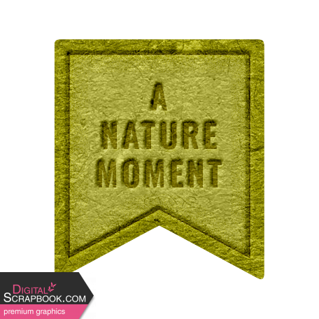 The Good Life: May 2022 Elements - Textured label 14 A Nature moment