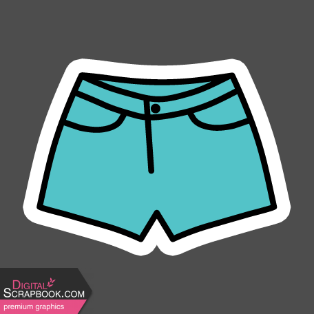 Good Life June 2022: Sticker- Shorts