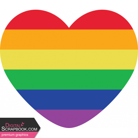 GL22 June Pride Sticker Heart