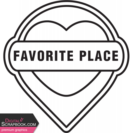 GL22 July Stamp Favorite Place Template