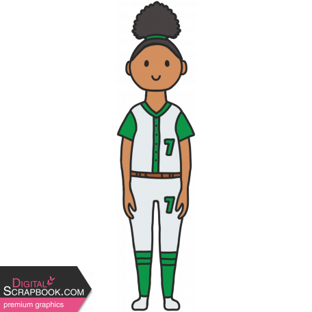 Draw It Kit #9 - Baseball Kids - Kid 10C