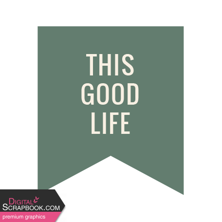 Good Life: August 2022 Stickers- Label: This Good Life