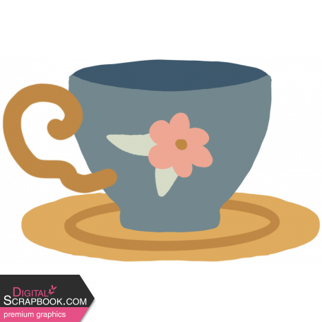 Good Life: August 2022 Stickers- Tea Cup 2