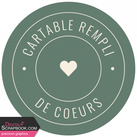 Good Life August 2022: Label Français- Cartable Rempli De Coeurs