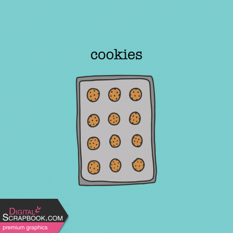 Good Life September 2022: Baking Journal Cards- Cookies (4x4)
