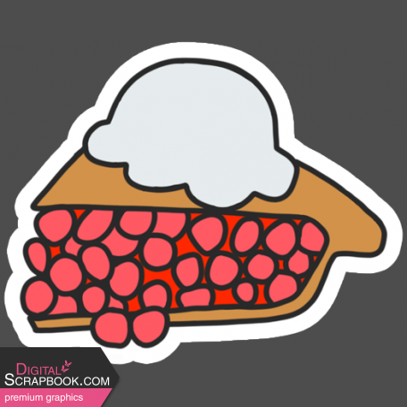 Good Life September 2022: Baking Sticker- Cherry Pie