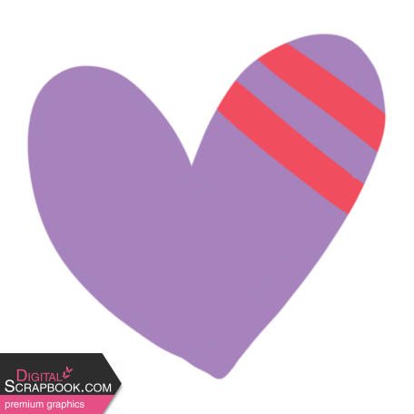 Good Life November 2022: Sticker- Purple Heart