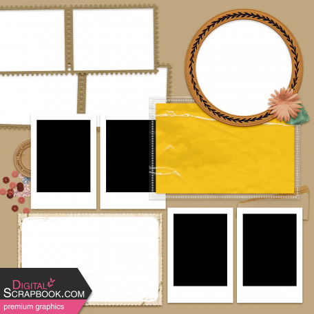 The Good Life: March & April 2023 Pocket Layout Template 3
