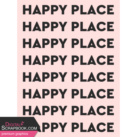 Water World Pocket Card 06 Happy Place 3x4