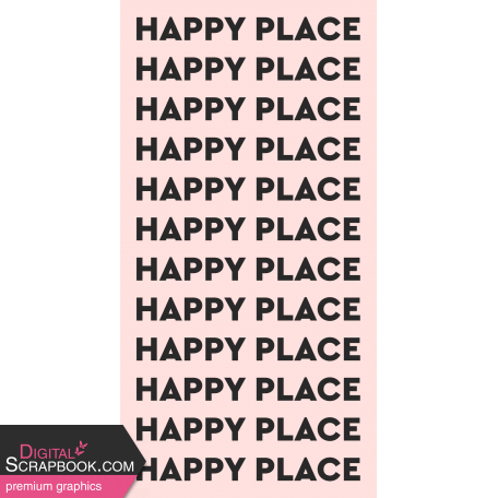 Water World Travellers Notebook Card 06 Happy Place