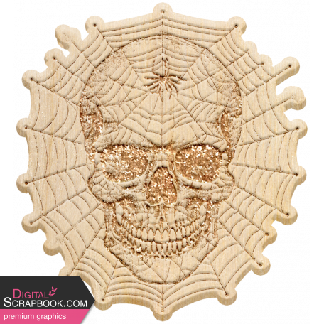 This Is Spooky Elements: Wood Element- Skull
