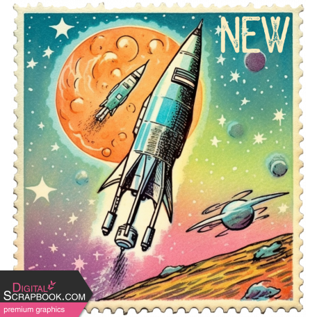 Supernova Postage Stamp 2