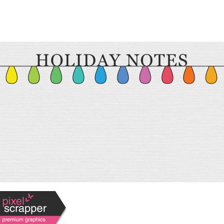 Jolly Label - Holiday Notes