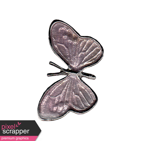 Winter Arabesque Butterfly - Purple
