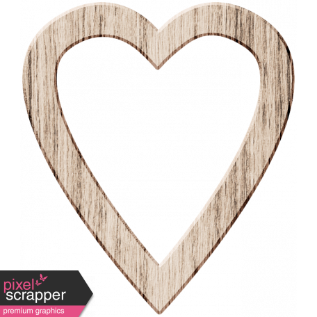 Wood 10 - Open Heart Here & Now Wood Kit