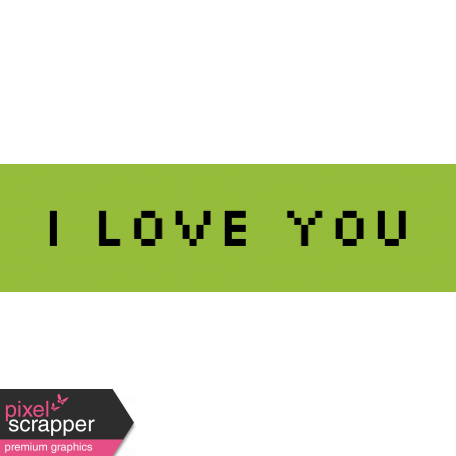 Video Game Valentine Label - I Love You graphic by Marisa ...