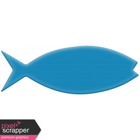 Fisher Rubber Fish - Blue