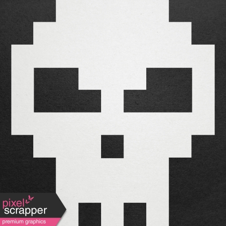 Video Game Valentine Skull Paper - Giant