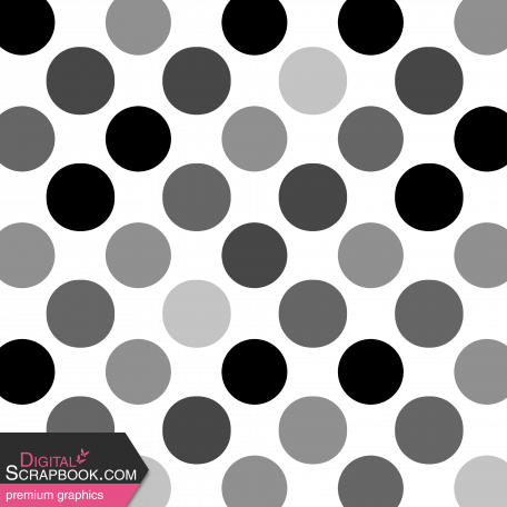 Polka Dots 44 - Paper Template