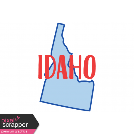 Journal Card Idaho 4x6