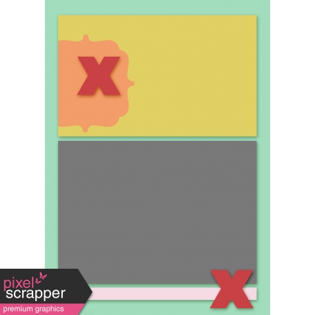 card template 5x7 Set 003e