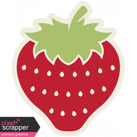 Picnic Day Sticker - Strawberry