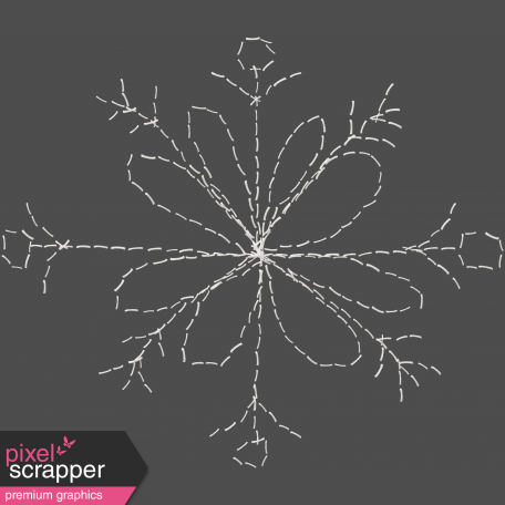 Winter Fun - Hand Drawn Snowflakes - Snowflake 1