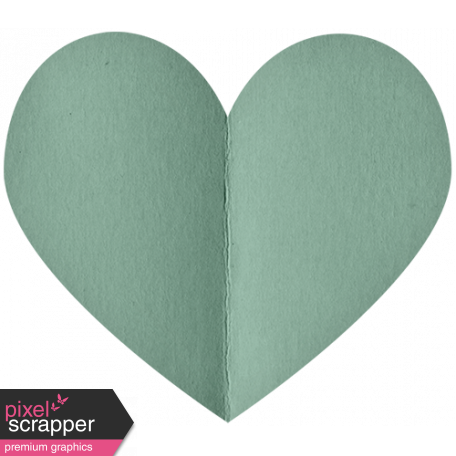 Spring Day - Elements - Folded Heart Mint