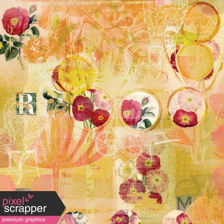 Secret Garden - Artsy Papers - Collage Paper01