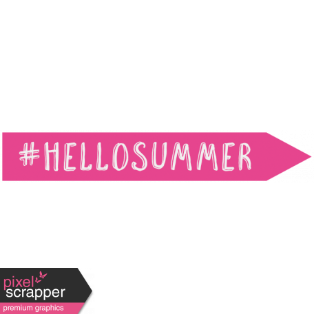 Summer Lovin - Minikit - Wordart - Hello