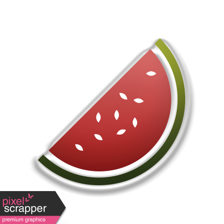 Food Day - Elements - Watermelon Sticker