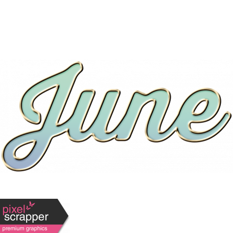 New Day - Enamel Months - June - Mint